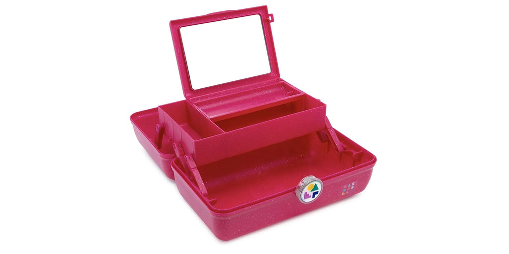 Pink Caboodles Box, Sparkle Girl Deep Makeup On-The-Go
