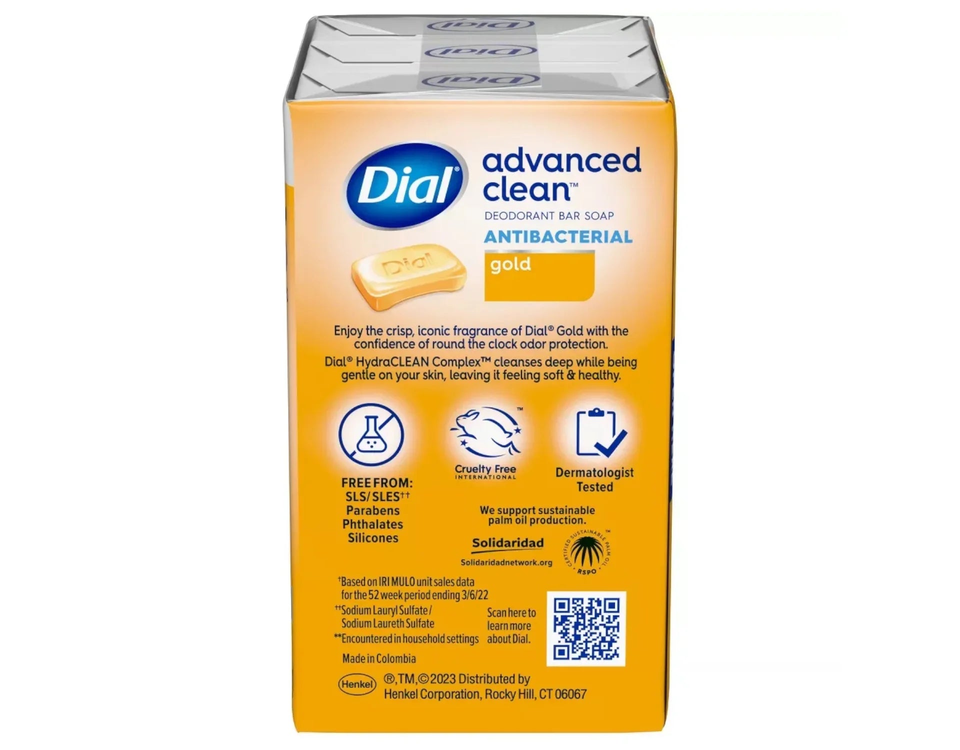 of Gold, Bar, Antibacterial 4) Deodorant (Pack 4 bars, 3 oz ea Soap Dial