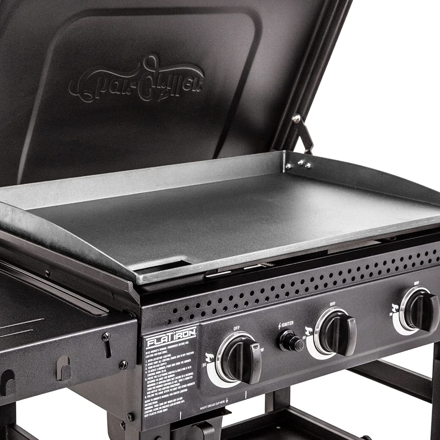 Iron Burner Griddle Char-Griller 3 Flat