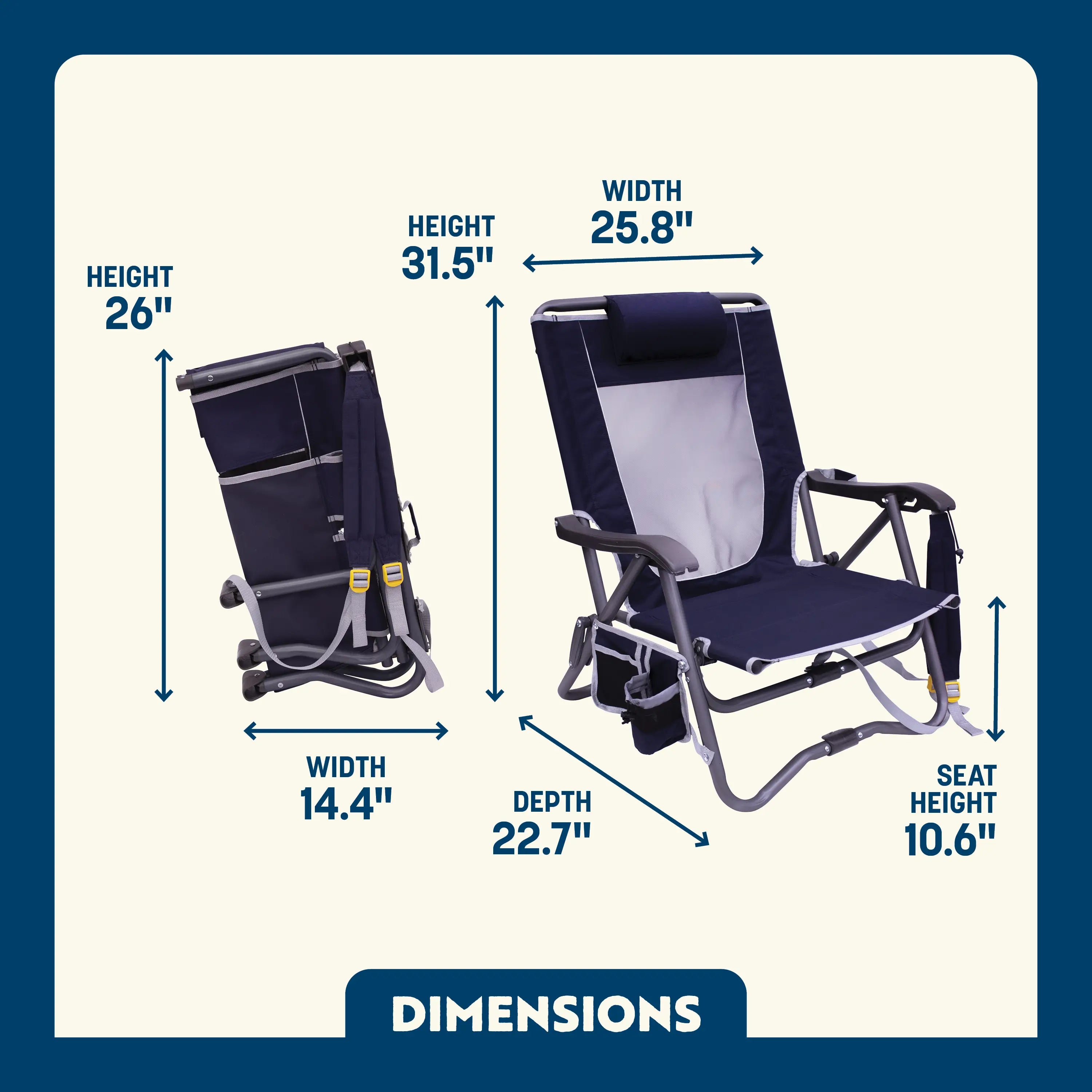 Bi-Fold Slim Event Chair™ | Select EG96