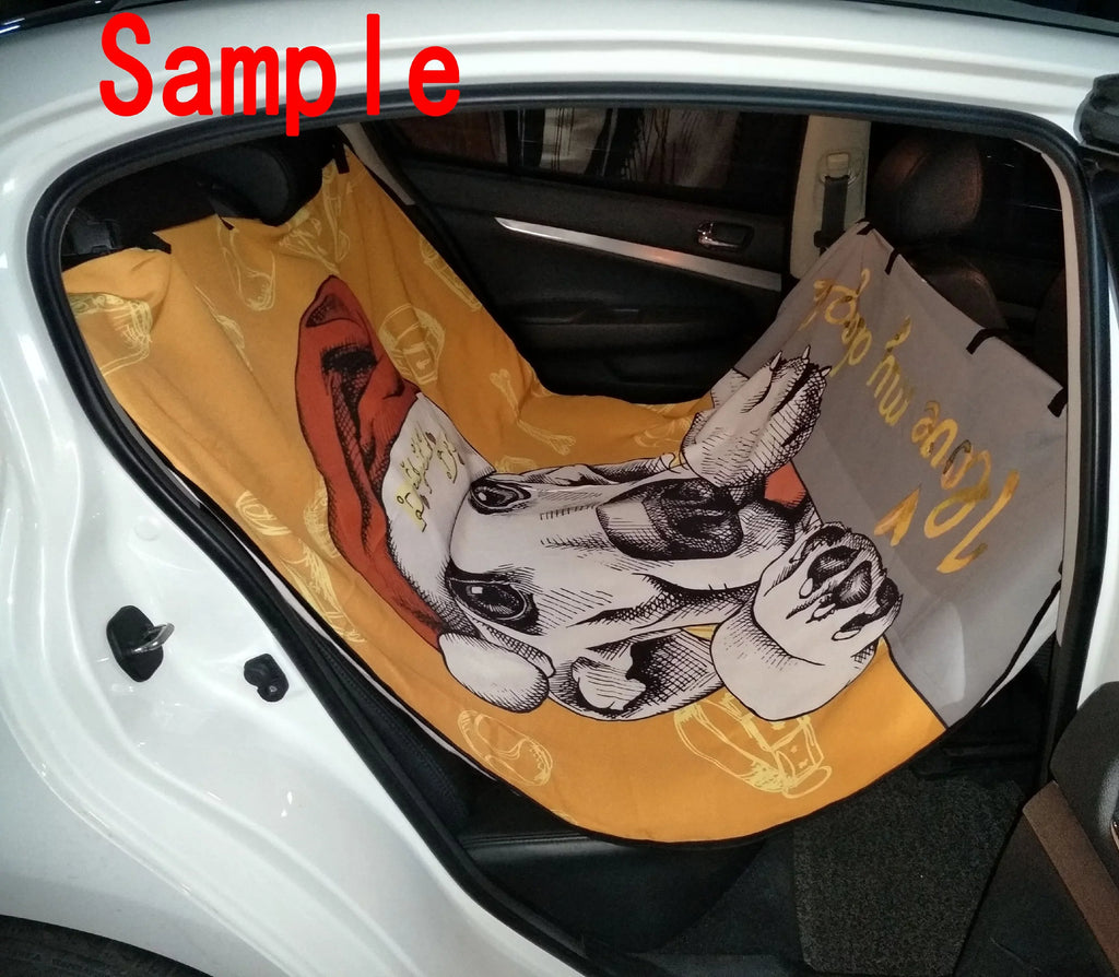 inches Hammock GCKG Dog Cars Green Mat Pet Trunk Cover Cargo Trucks Mat Car Seat Seat Mat and Beautiful Fresh For 54x60 Forest SUV Car