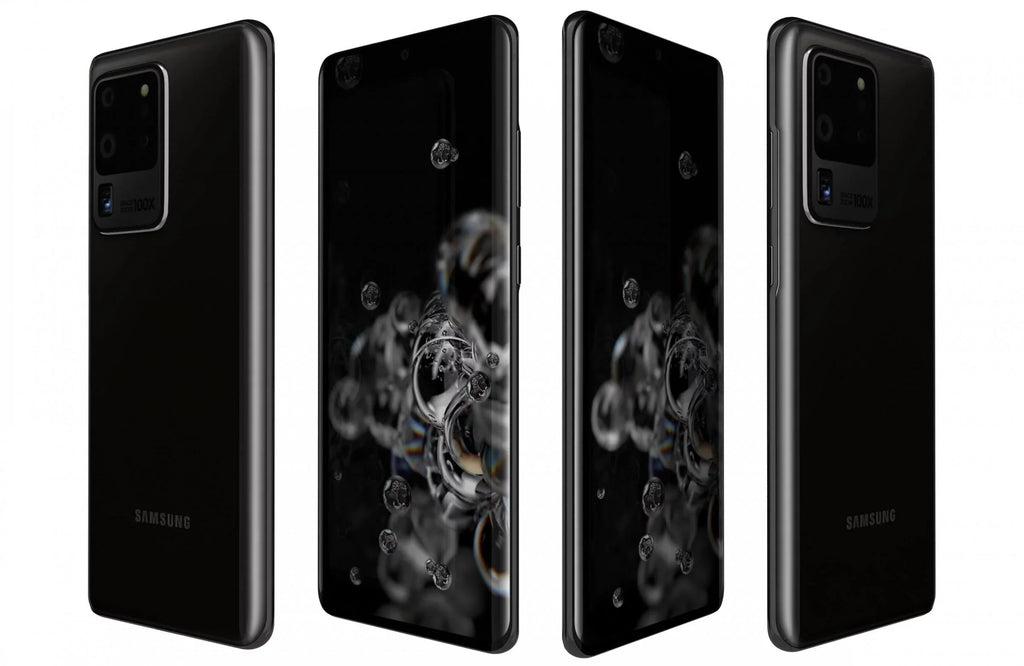 G988U New Galaxy Smartphone For Pre-Owned Samsung Good) S20 Ultra Like 5G 128GB - Black (Refurbished: T-Mobile