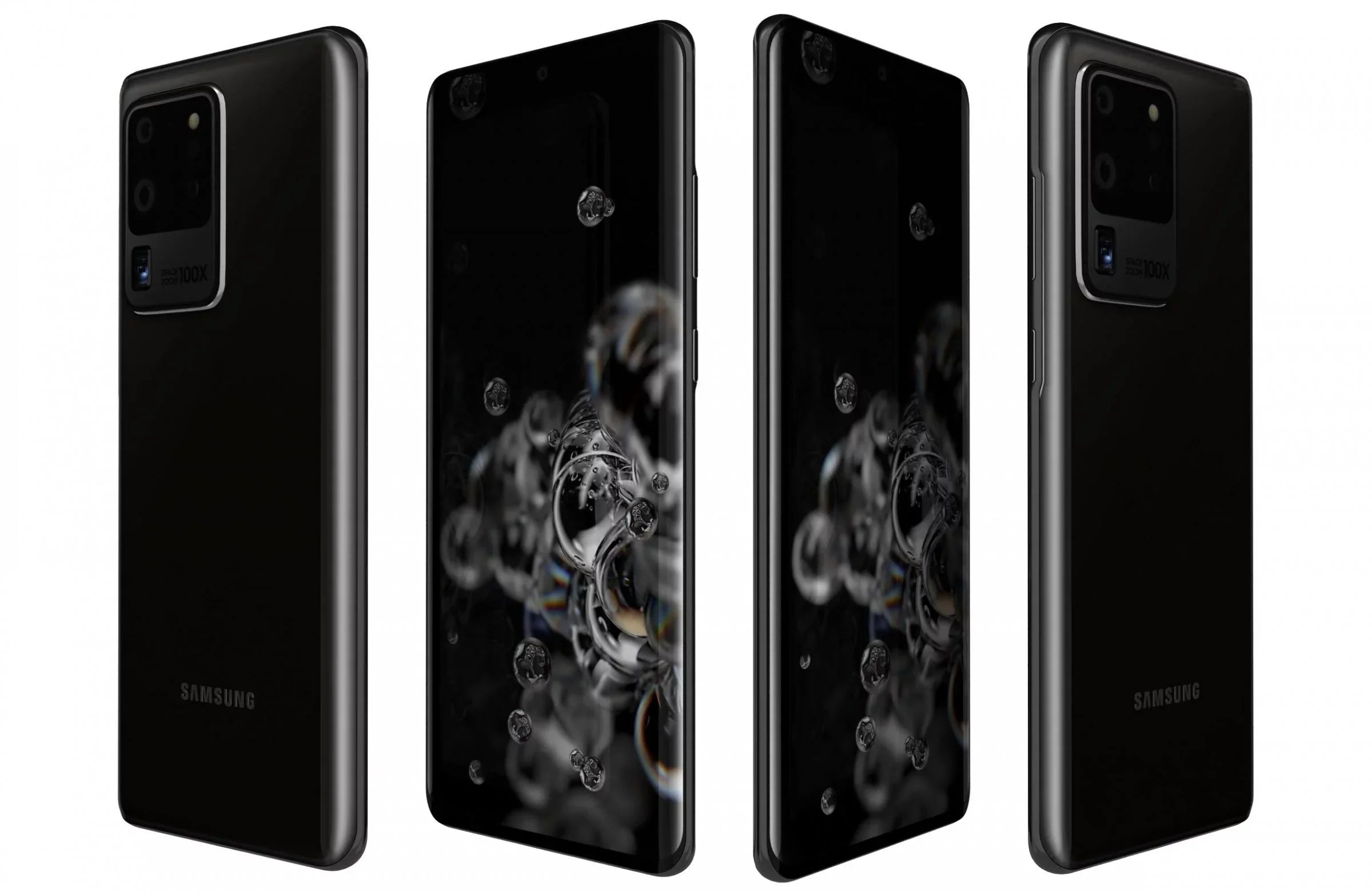 G988U New Galaxy Smartphone For Pre-Owned Samsung Good) S20 Ultra Like 5G 128GB - Black (Refurbished: T-Mobile