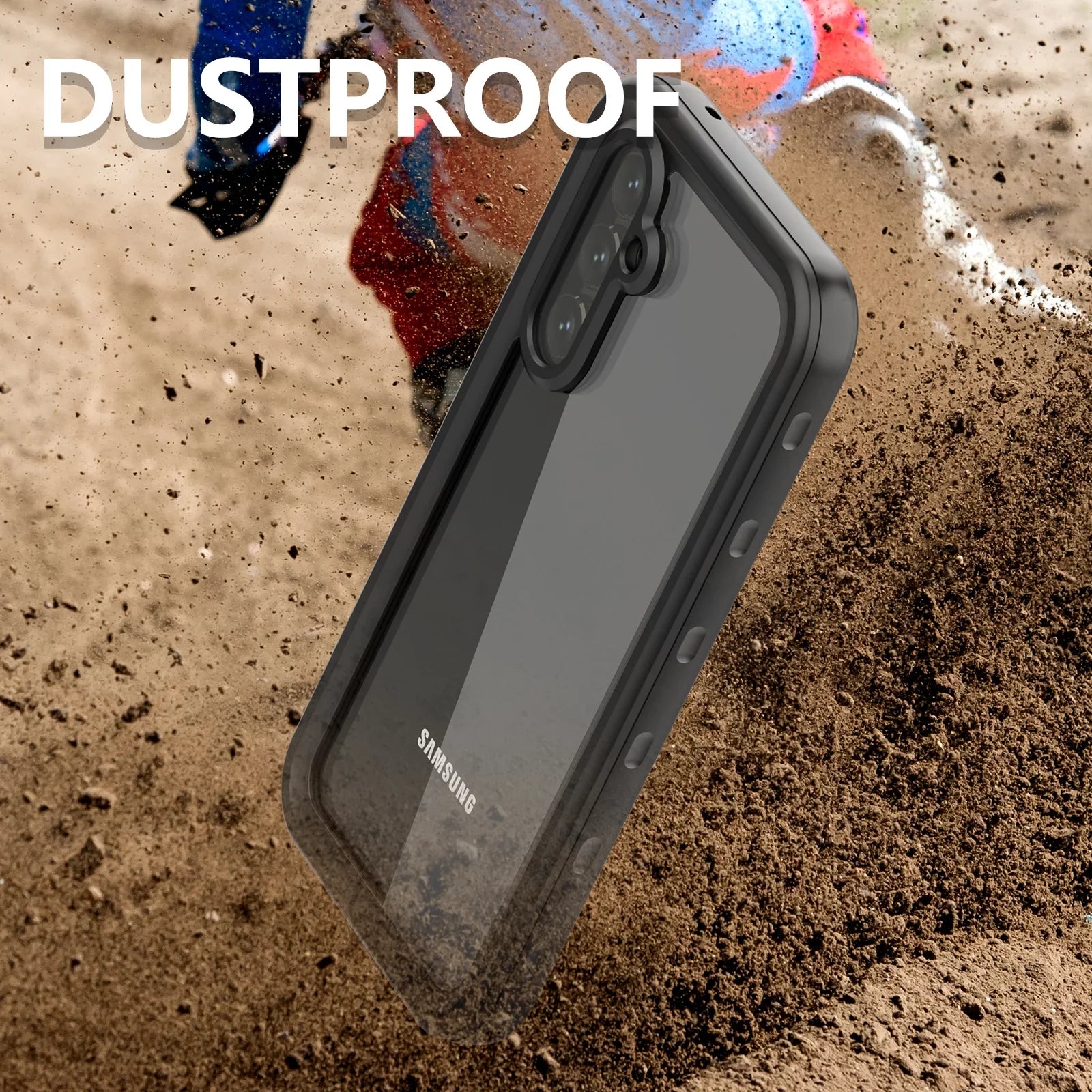 A54 ELEHOLD Protection for Screen Waterproof 5G Full-Body Built-in Shockproof 5G,IP68 for Waterproof Scratch-Resistant Case Samsung Underwater Rugged A54 Samsung Protector Galaxy Case Dustproof
