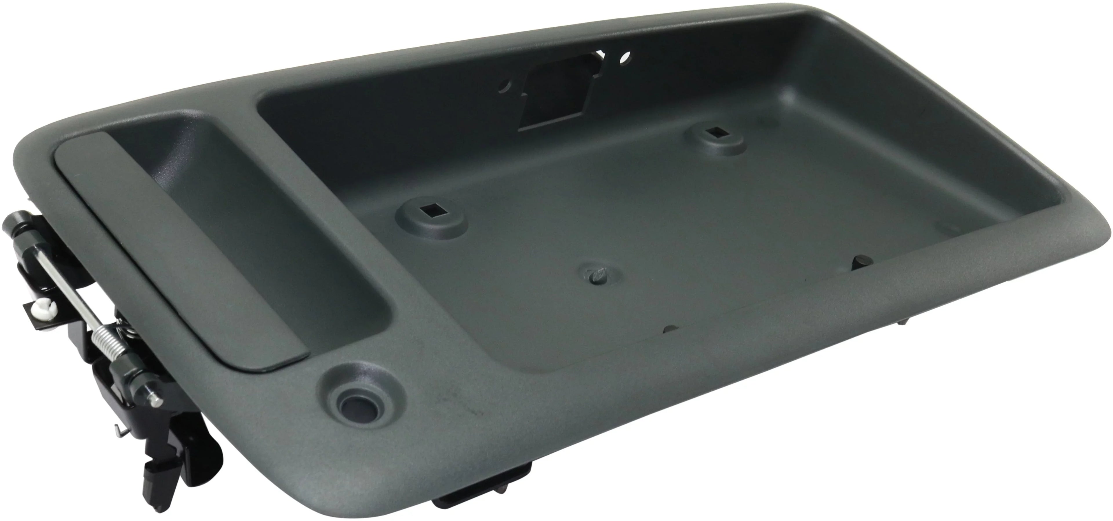 Express 1500 Rear Compatible Gray Handle Replacement Chevrolet 1996-2002 Exterior with REPC491395 Savana Door - GMC Textured Back