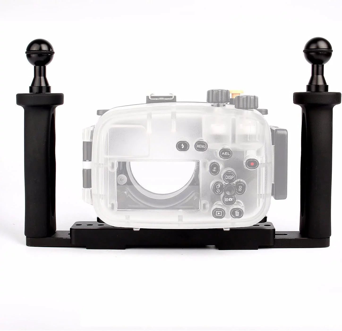 case M4 I Seafrogs Waterproof Tray Sony Kit, M2 M3 Aluminium Dome III RX100 Hands Port M5 & for V RX100 Housing II Underwater IV Camera w/ Two 60M
