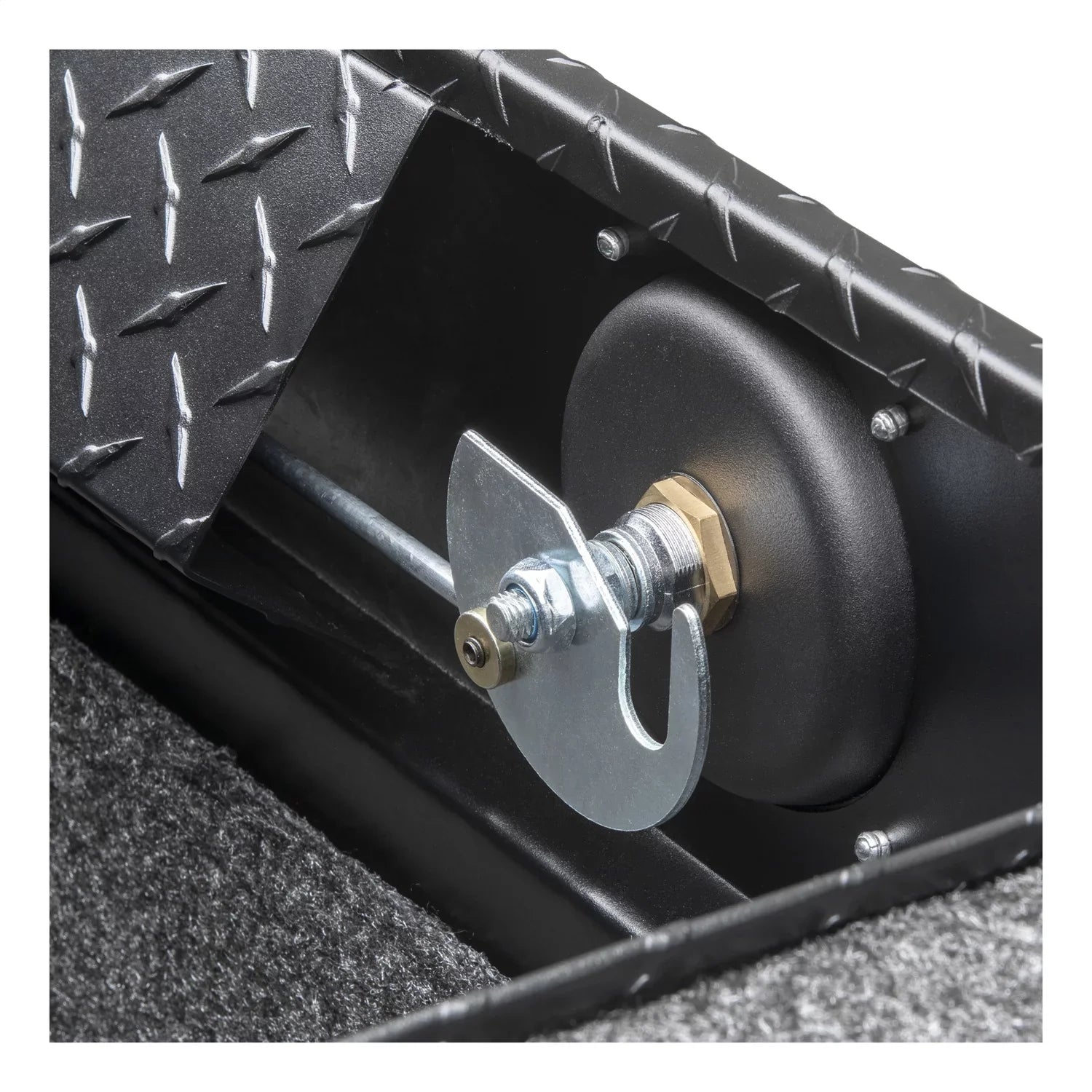 LOW 72IN RAIL TOOLBOX Services LOCK MATTE BLACK SL-72-LP-MB-R Welding UWSSL-72-LP-MB-R SECURE WITH UWS/United PRO