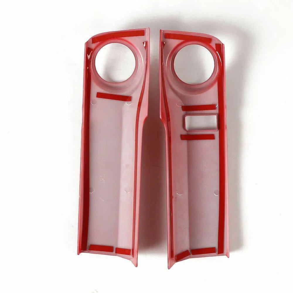 Conditioner Cover Red 2pcs Teledu Switch Console 4Runner Air Trim Decor