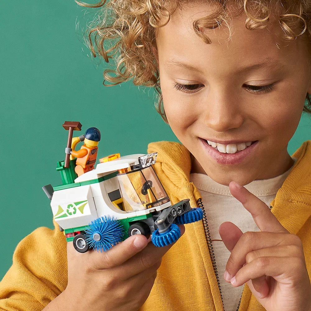 60249 Sweeper Kids for (89 Pieces) Toy Street LEGO City Construction