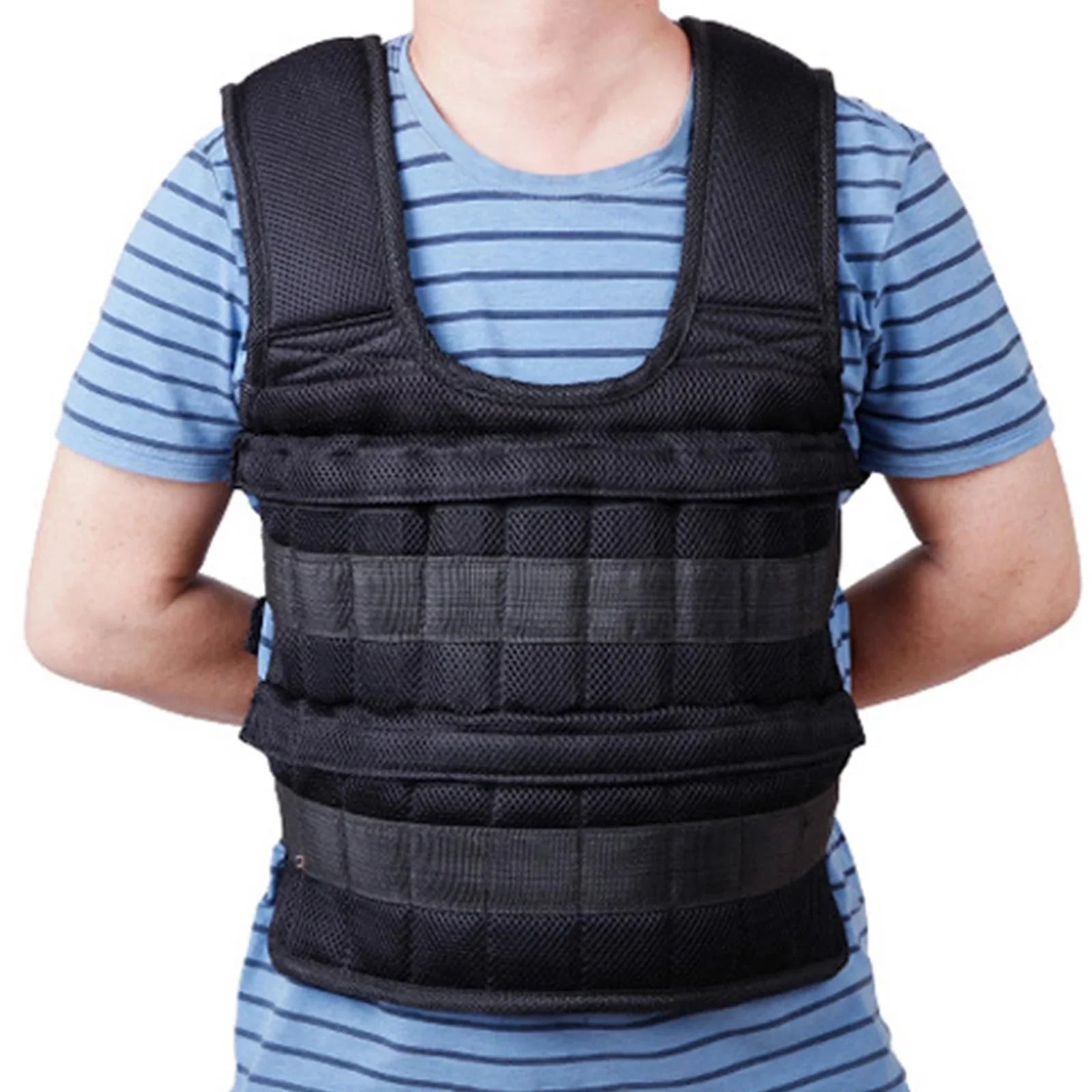 3kg Vest 18 Max yotijar Loading Vest Slim Loading Weight Design Fitness Body Pockets