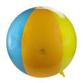 Inflatable Ball - Central and 35" Splash Swim Beach Vibrantly 6-Panel Spray Toy Colored
