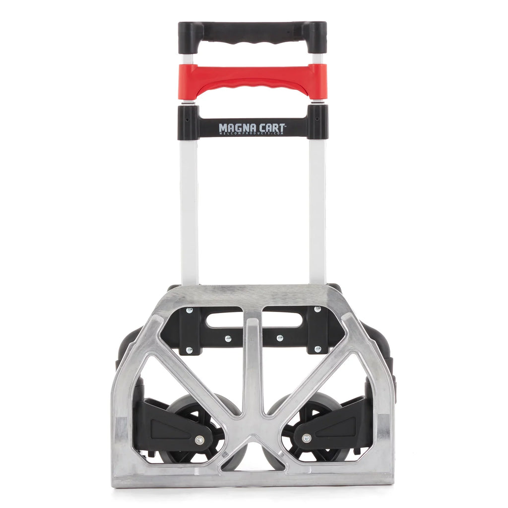 Personal Pack) Hand with Folding Wheels, Rubber Magna (3 MCI Truck Cart