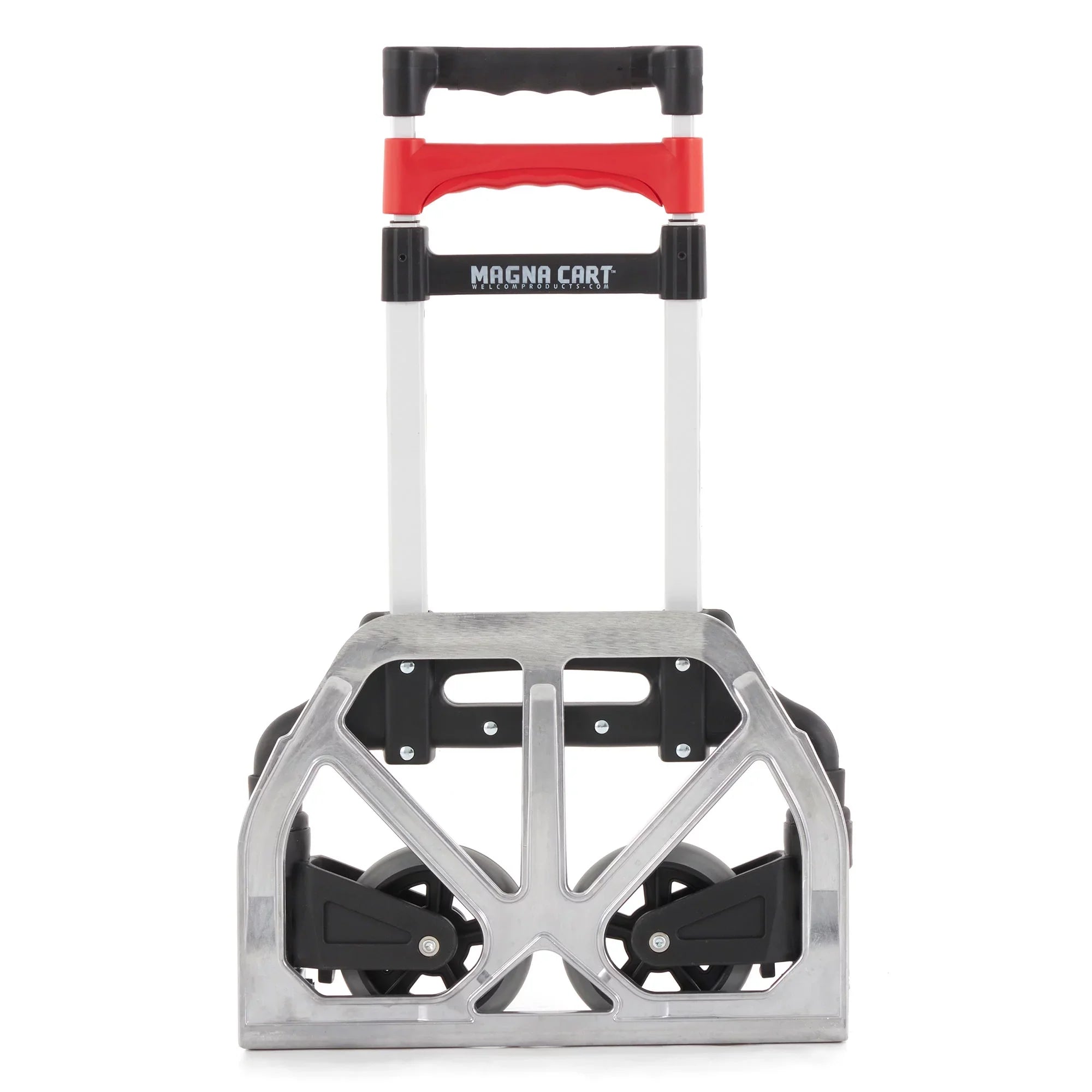 Personal Pack) Hand with Folding Wheels, Rubber Magna (3 MCI Truck Cart
