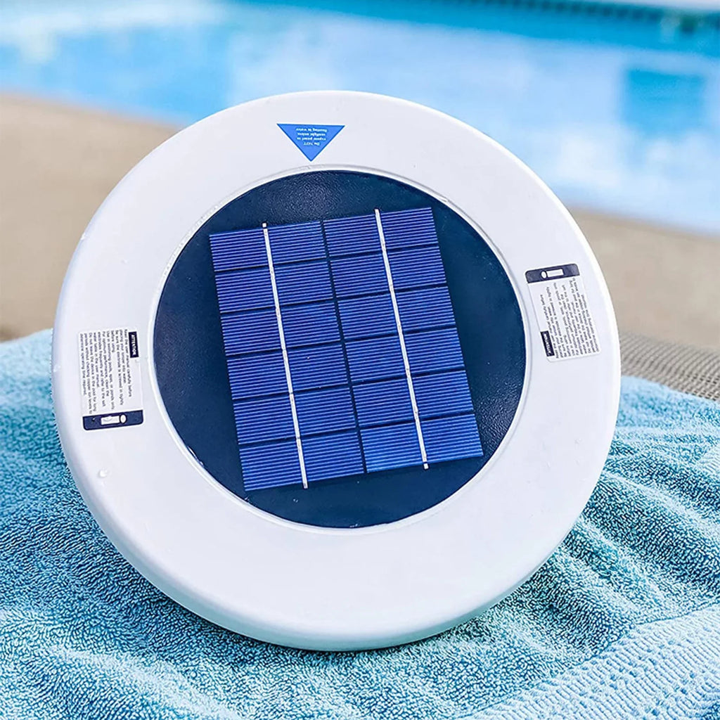 Silver Water Ion Swimming Pool Solar-Ionizer Purifier Swimming Copper Pool,