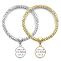 Profession soldier Pendant ever Best Lover Chain Couple Bracelet Bangle Jewelry Quote