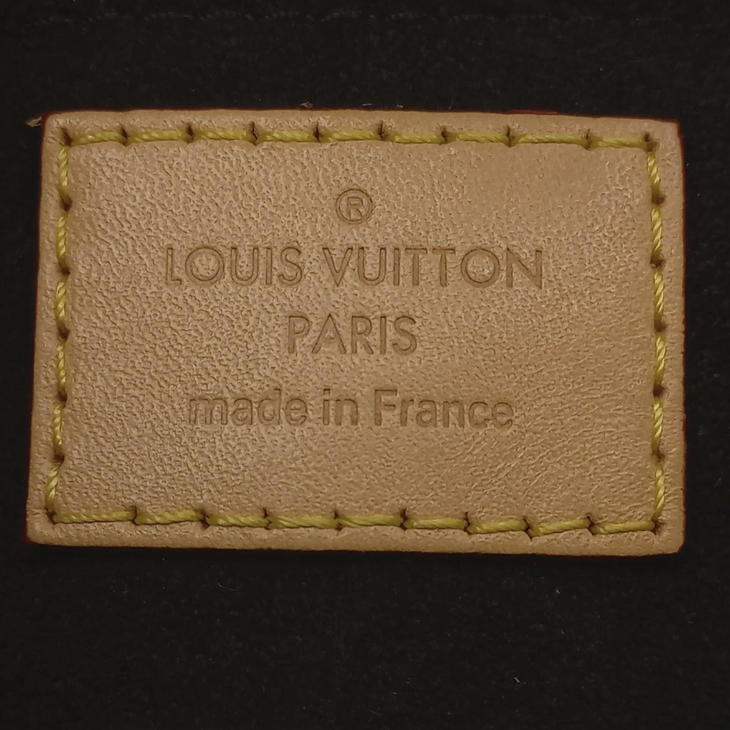 Monogram Unisex DrawstringBag Brown Pre-Owned Authenticated Louis Vuitton Bag Bucket Duffle Canvas
