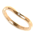 Curve 9 3PD K18PG Women's Ring (Good) B4098649 Pink Ballerina Size CARTIER Diamond Pre-Owned 2.4g Gold Wedding 49