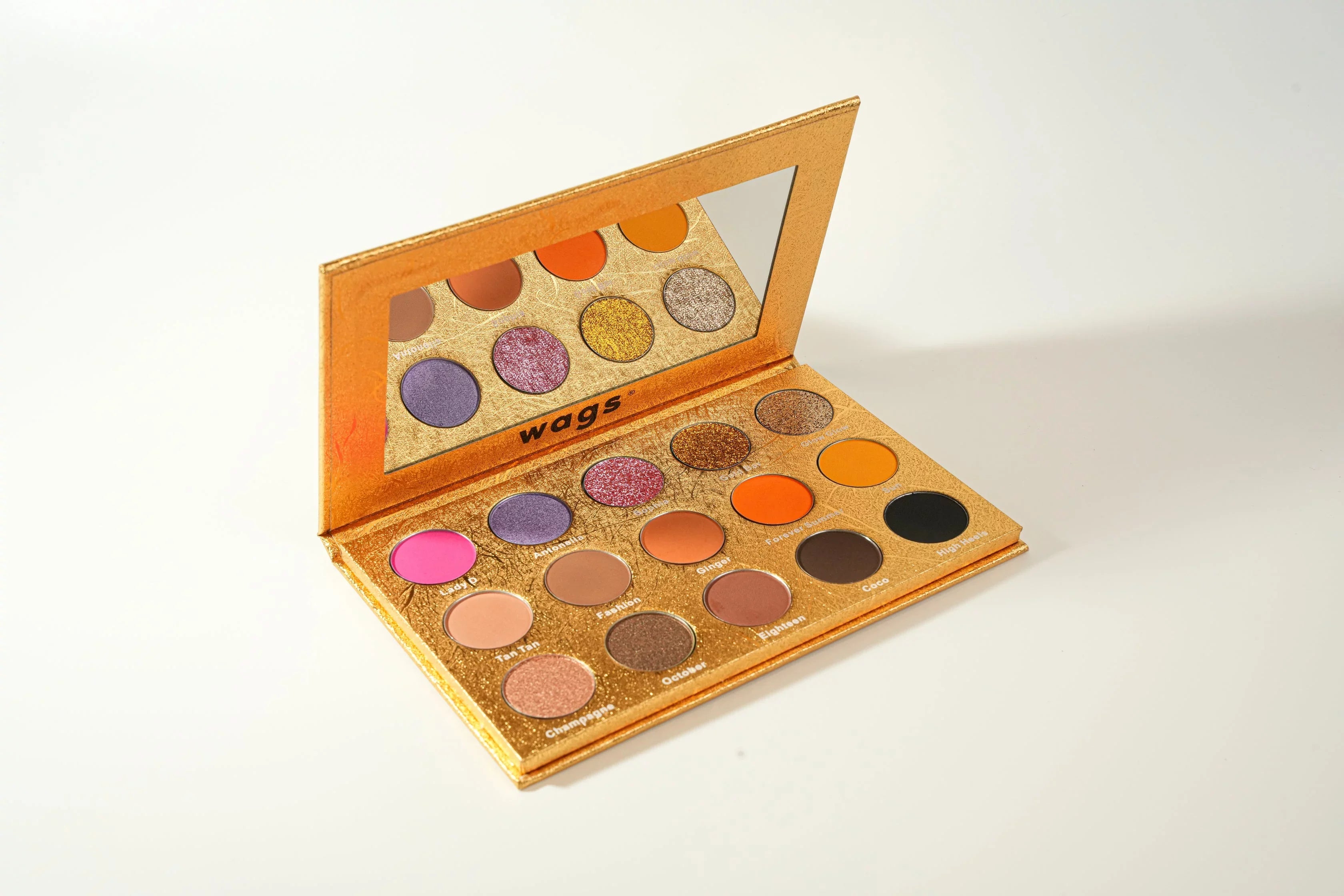 Vibrant Matters Eyeshadow Palette, Palette, Wags Colors and Gold High Pigmented Summer