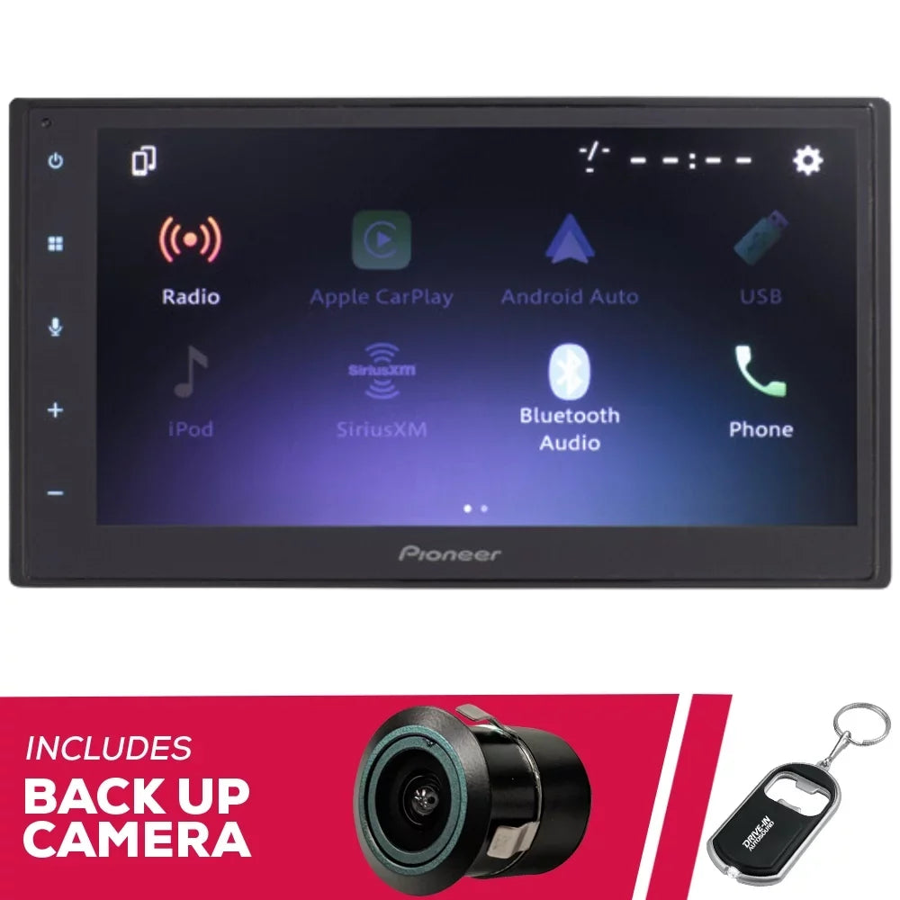 Pioneer DMH-W2700NEX New Receiver Multimedia with Camera and Bullet 6.8” Bluetooth