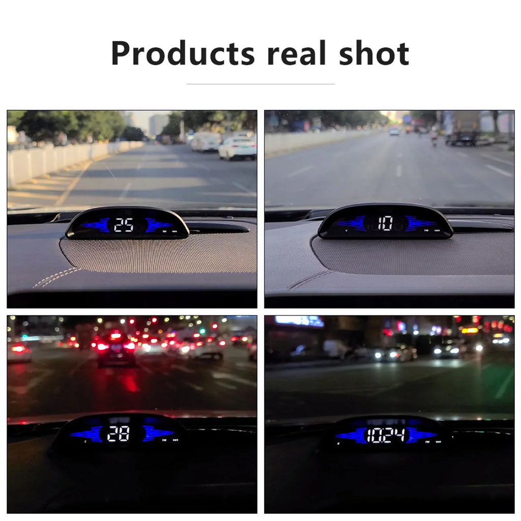 Car Driving Display B2 Multi-Functions Head-up Diagnostic Car OBD Speedometer Speedometer Dcenta New