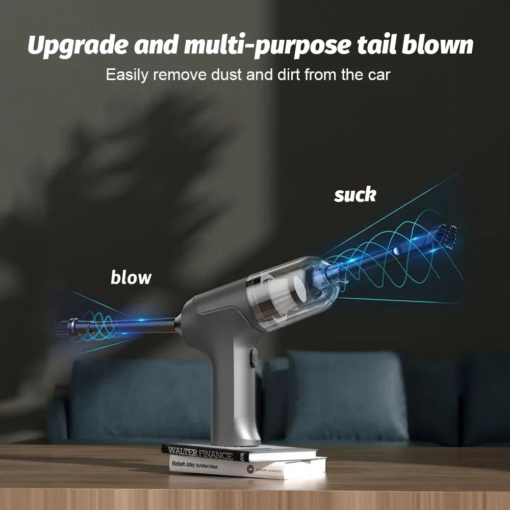 1 Suction, Mins 13000Pa Ametoys 20 3 Cleaner, Buster, Runtime HEPA Dust Filter, Strong in Handheld Cordless Vacuum