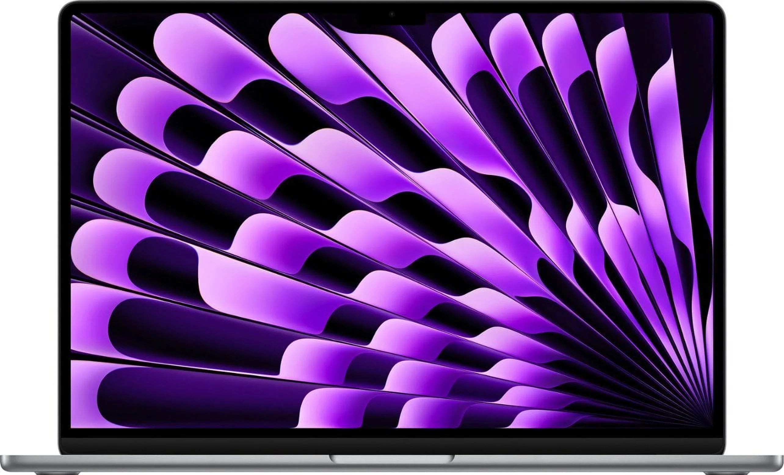Apple Gray New M2 Air (Refurbished) 15" Laptop RAM, MQKQ3LL/A Like in Restored SSD 8GB Space with 512GB MacBook Chip,