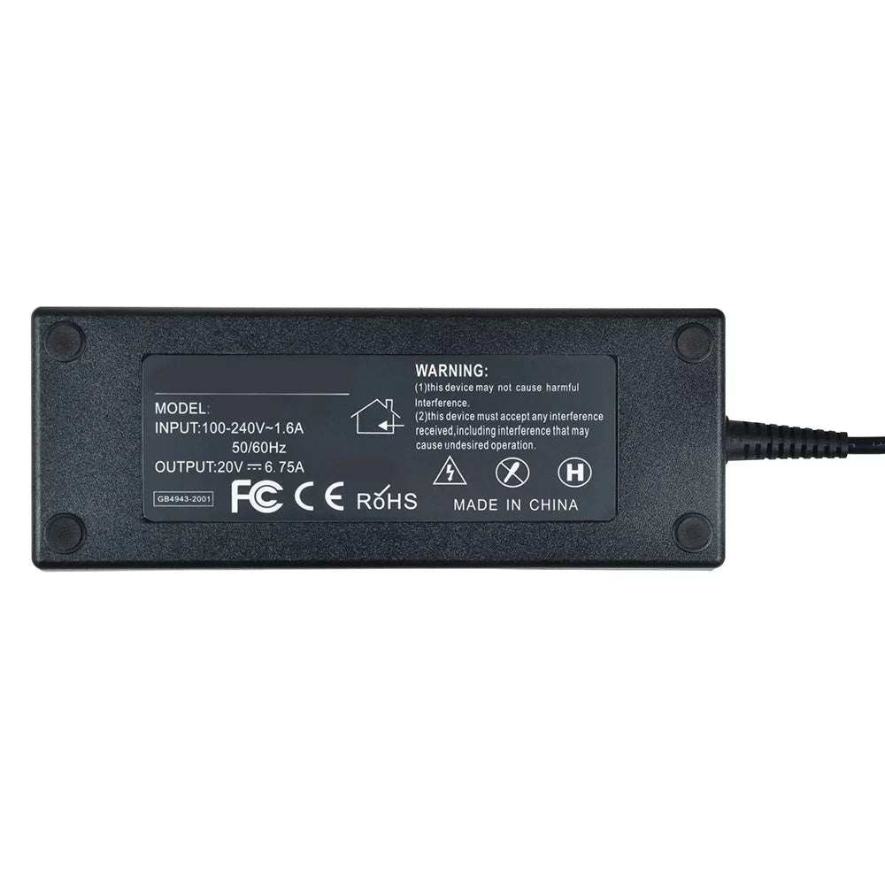 Supply Mains Adapter CJP-Geek Y40-70 Charger Power Lenovo 135W Y50-80 for Y50-70 AC PSU
