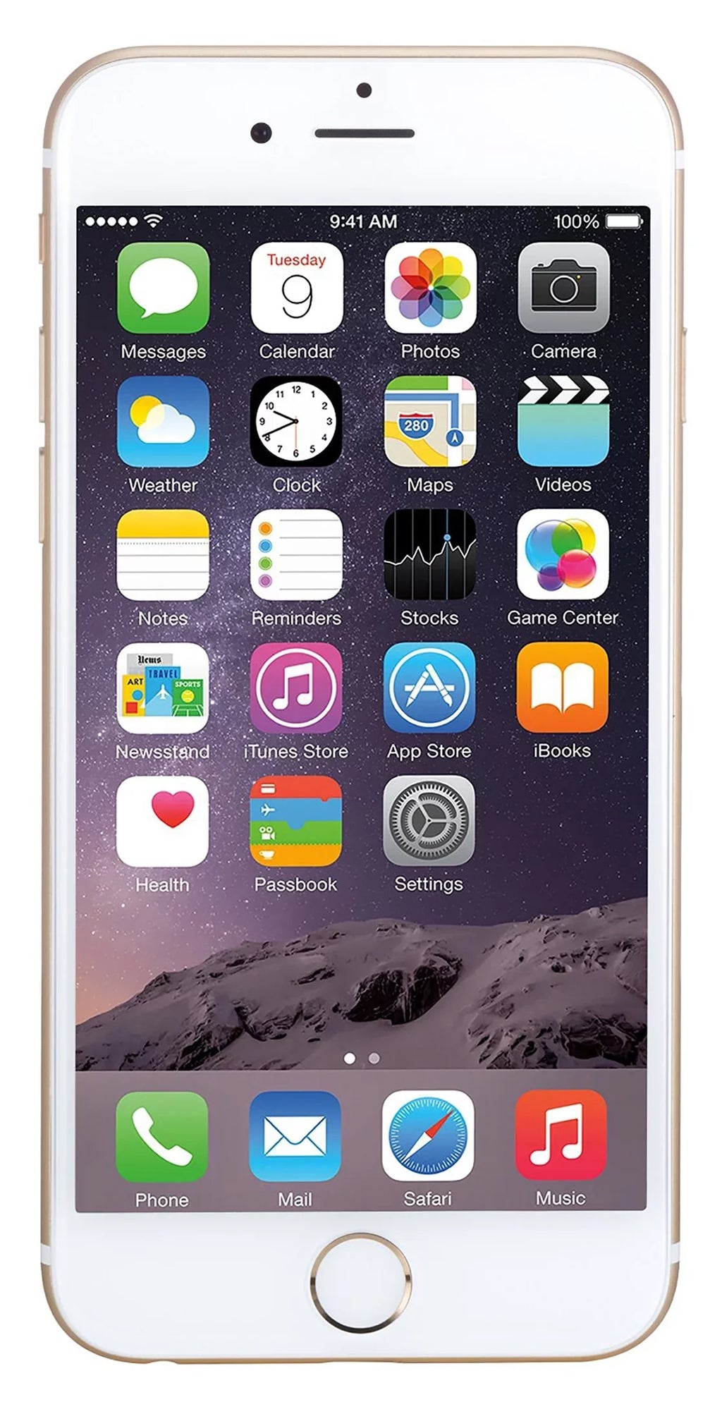 6 - iPhone Apple Unlocked GSM 64GB, Gold Plus Used