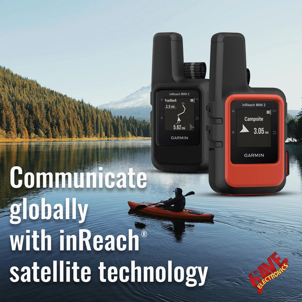 Garmin 2 Satellite Charging Bank Mini inReach (Black) Communicator with