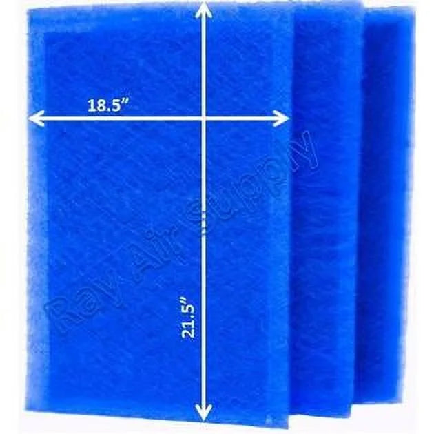 MicroPower Air Replacement 20x24 with SUPPLY Pack) 20x24 (3 Guard Cleaner RAYAIR BLUE Refills Compatible Filter Pads
