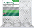 Filterbuy HVAC AC Air Pleated Furnace (2-Pack) 18x22x1 MERV 8 Filters