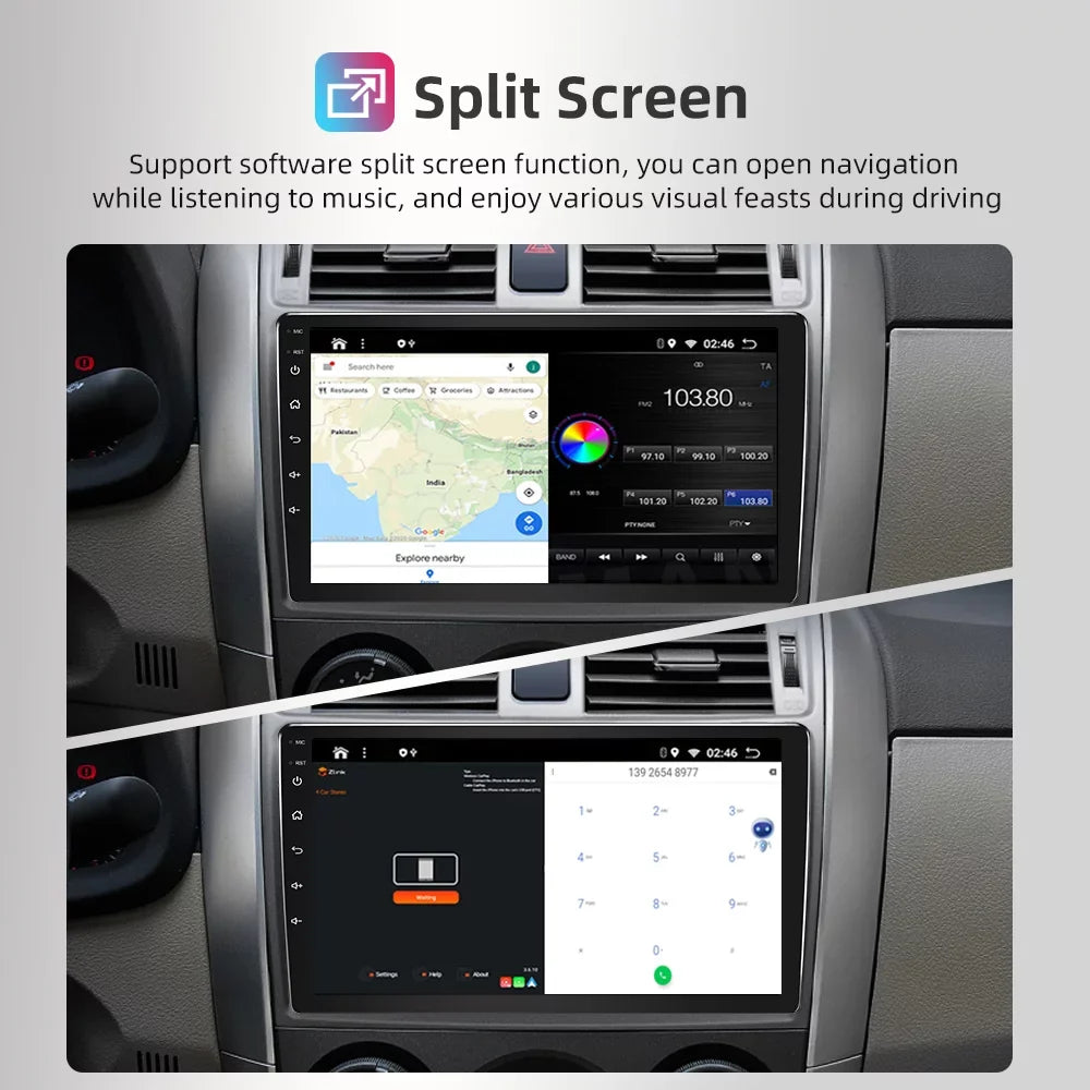 Backup Carplay Ford Camera GPS for Android Escape Navi carplay/Auto with 2007-2012 Car Radio 11 Stereo