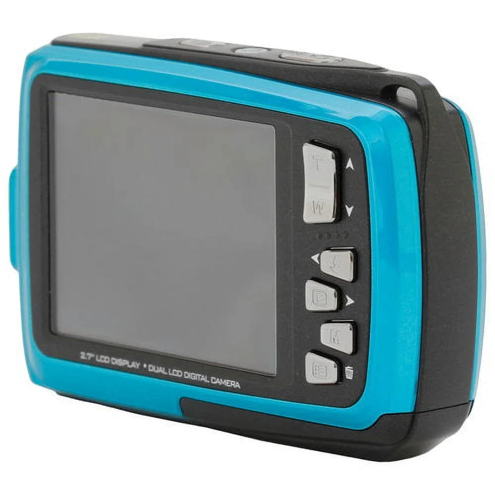Camera IF045-BLUE Proof Water Dual Screen Polaroid