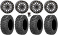 Gunmetal (4+3) 2.0 Renegade System Tires 32" Saw 3 Can-Am Defender Commander 15" Maverick Trail Outlander SB-6 Wheels