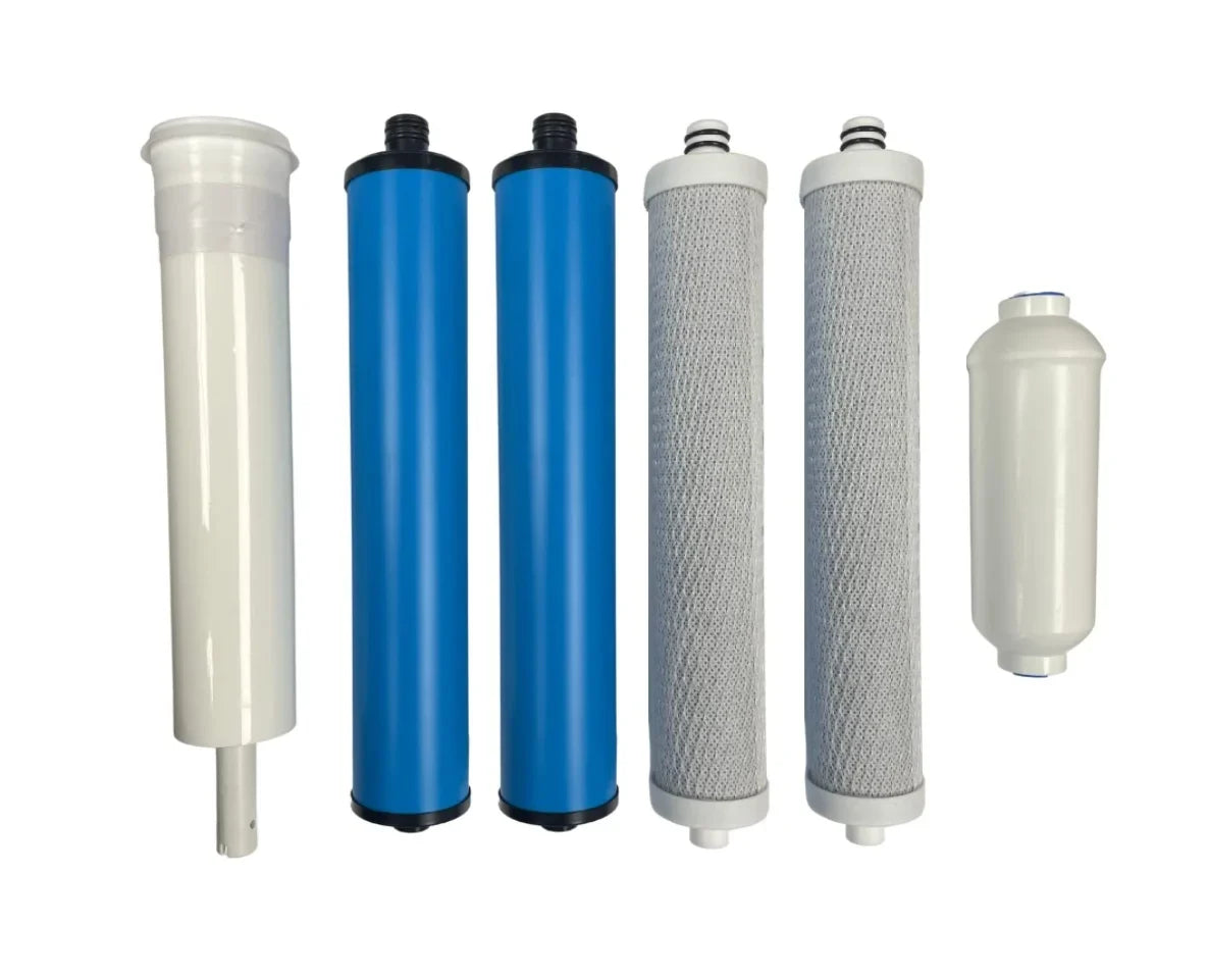 and with Compatible Post- filters Pre- Inc. IPW RO Osmosis Reverse Filter Set 435 Industries Microline and Membrane Annual