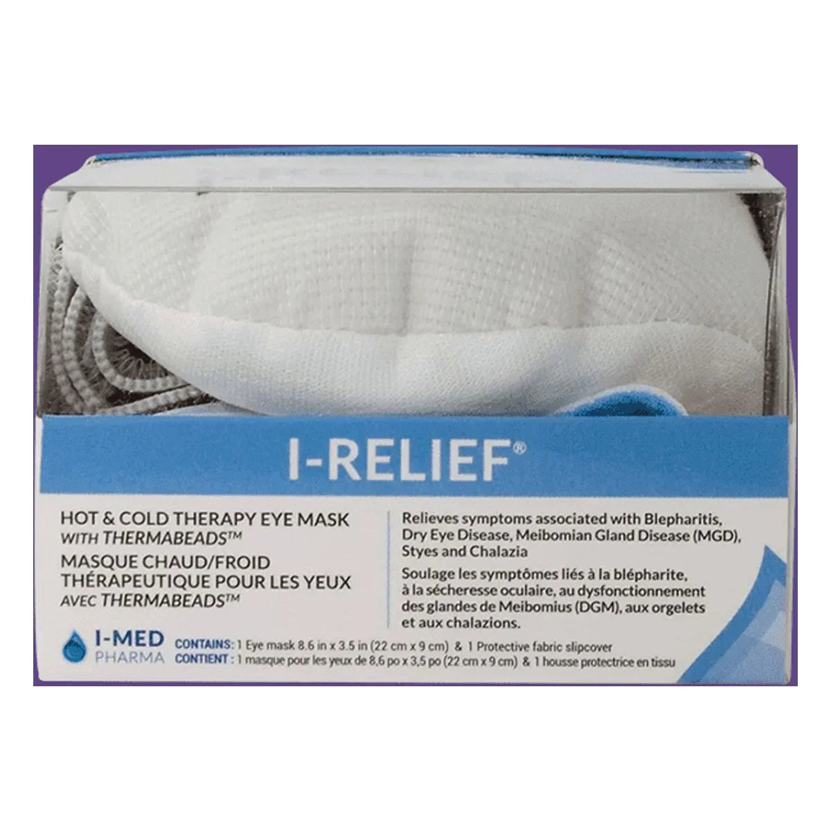 Cold I-Relief Mask Therapy & for Eyes Hot Eye Dry