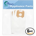 3 - Compatible Magnesium, (6-Pack, Bags Per Pack) 18 Vacuum Vacuum Bags Type Oreck Oreck 8100SXX Bags LW Replacement