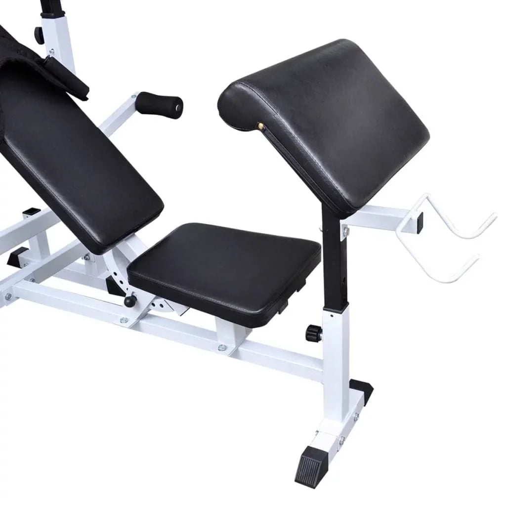 Dumbbell of Potential Rack Fitness Set Weight Complete Total with Bench Weight