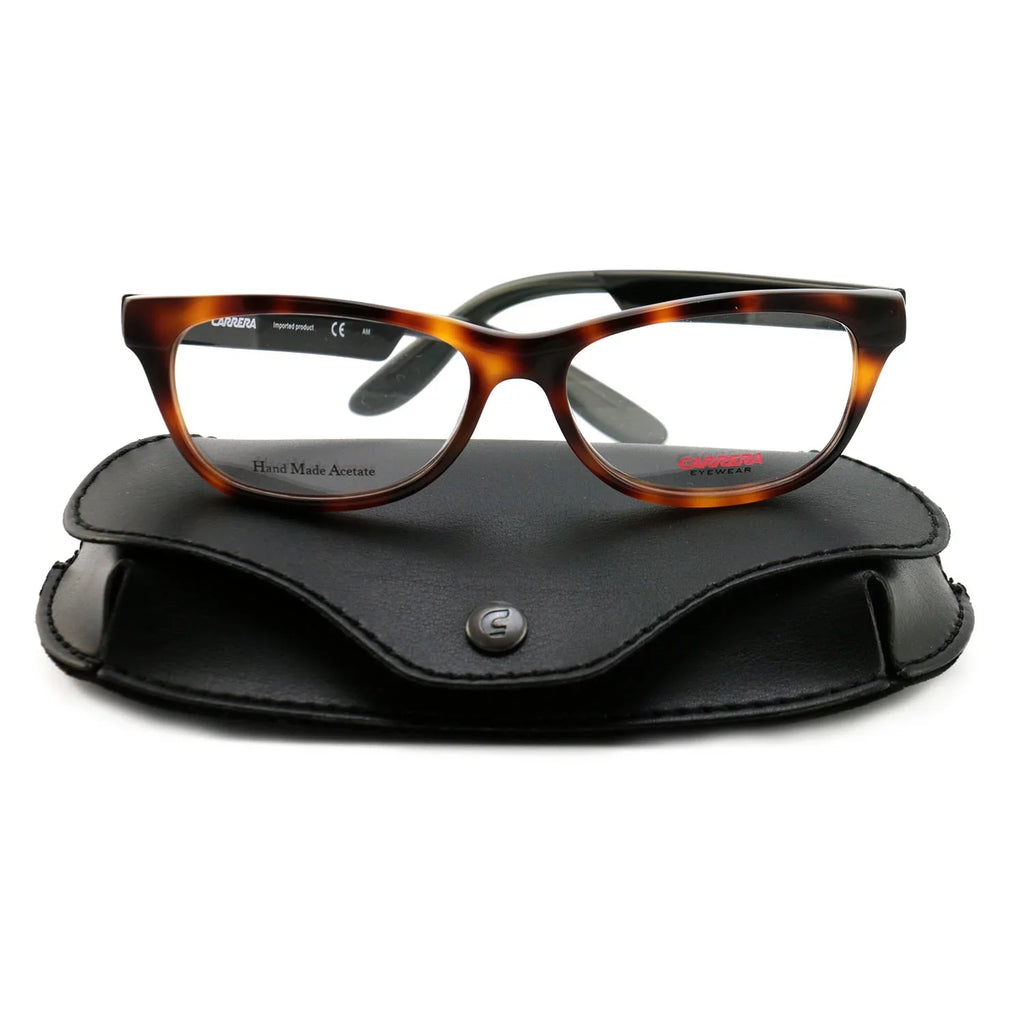 CA5508 DAX Frames 140 Eyeglasses 52 Havana/Black Carrera Rectangle 16 Womens