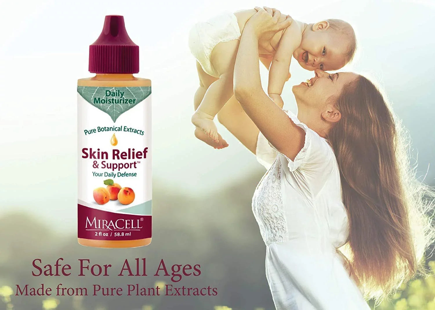 MiraCell Mosturizing Daily & Relief oz.) (2 - Support Body Skin Oil