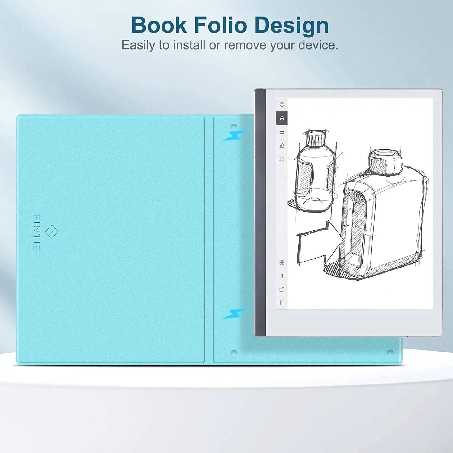 Tablet inch 2 Remarkable Leather Lightweight Released) Premium for PU - Case Slim (2020 Digital Paper 10.3 Book