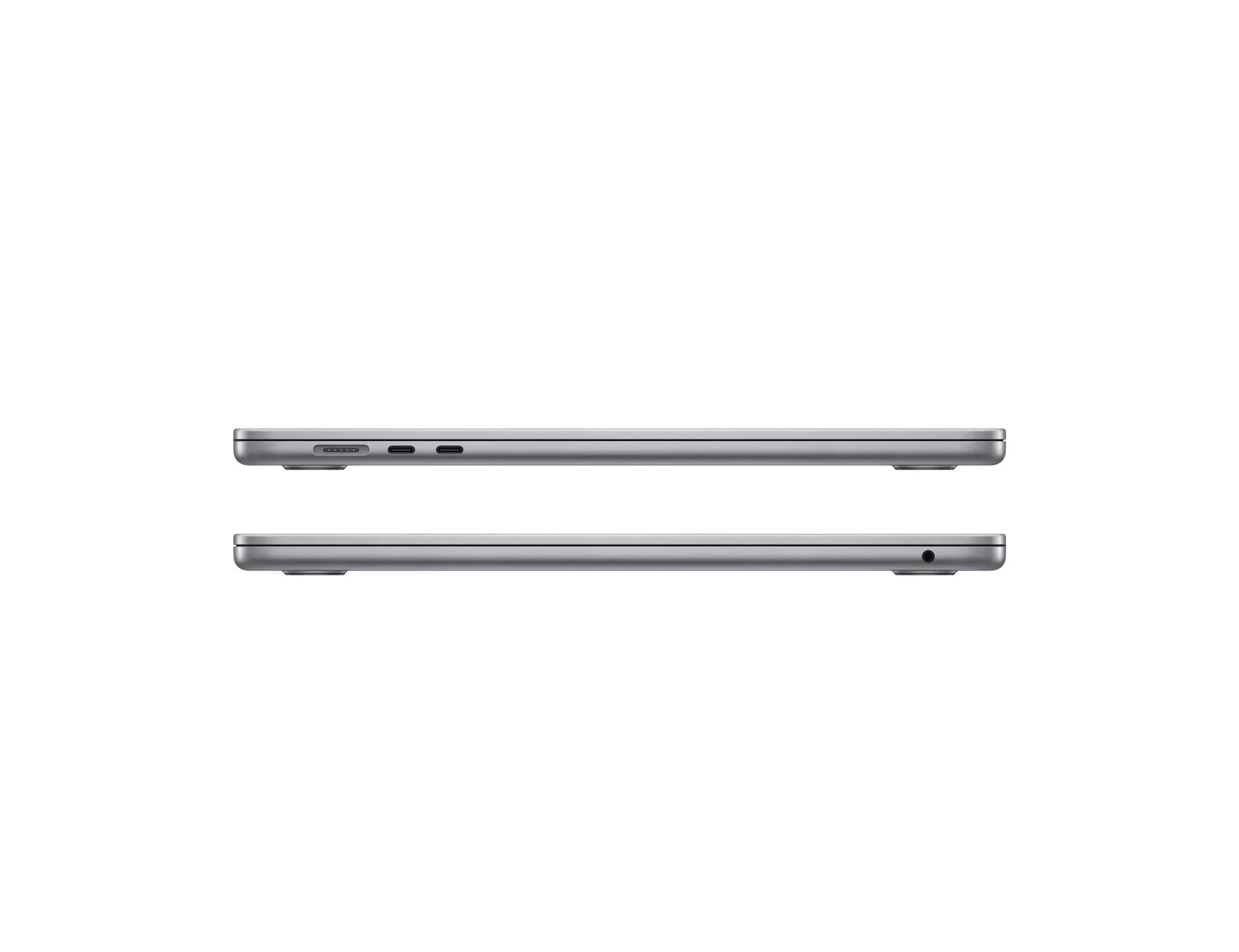 10-core - Apple Space CPU RAM, Air Pre-Owned Box) Gray 256GB M2 (Open with Laptop 8-core MacBook and Chip 8GB SSD GPU, 15-Inch