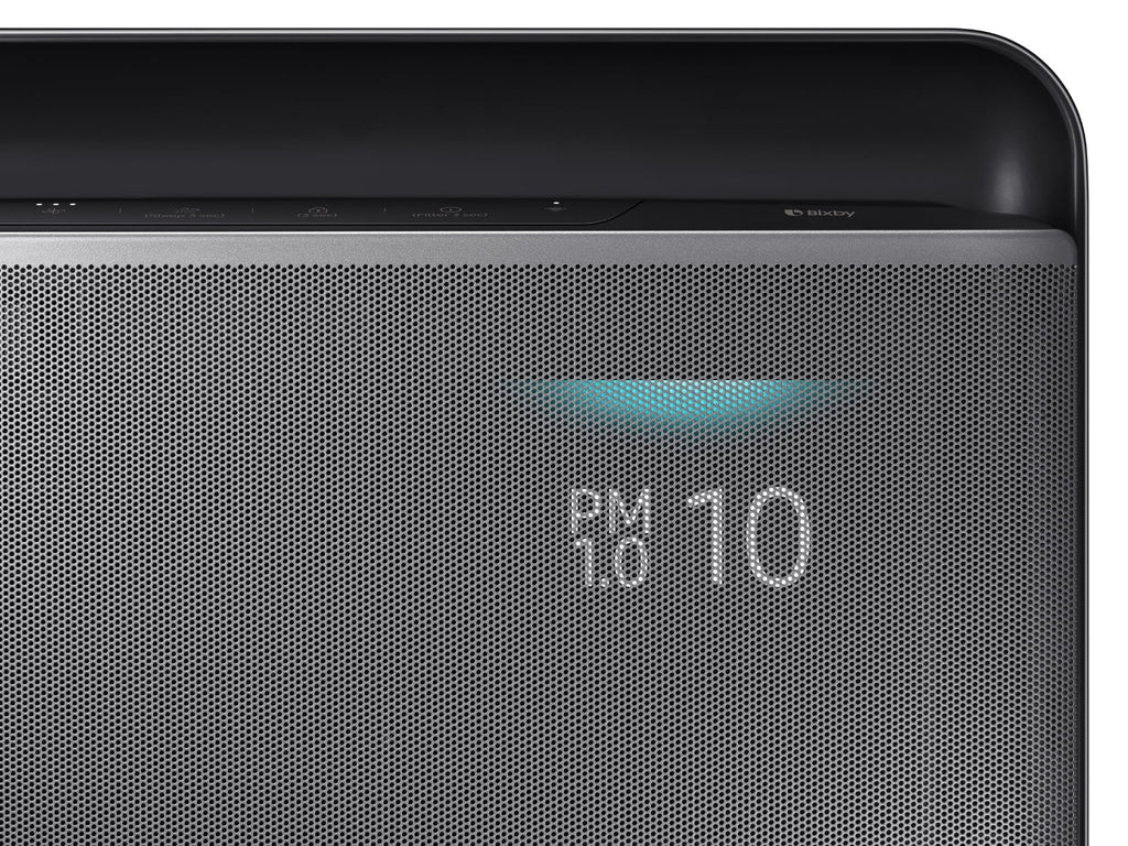 Cube - Air Wind-Free with Purifier Air Silver Purification, Restored Samsung (Refurbished) AX300T9080S/AA