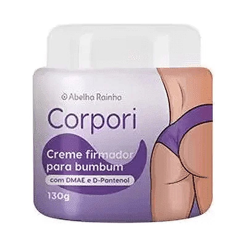 Abelha with Corpori Firming Rainha Buttocks Cream for oz 130g/4.5 DMAE and D-PANTENOL