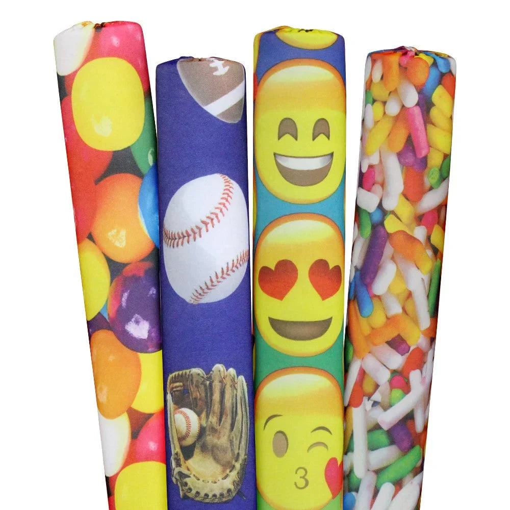 Swimming for Balloons 4 Pools Noodle and Designer Pack - Sports Blue, Emojis, Gumballs,