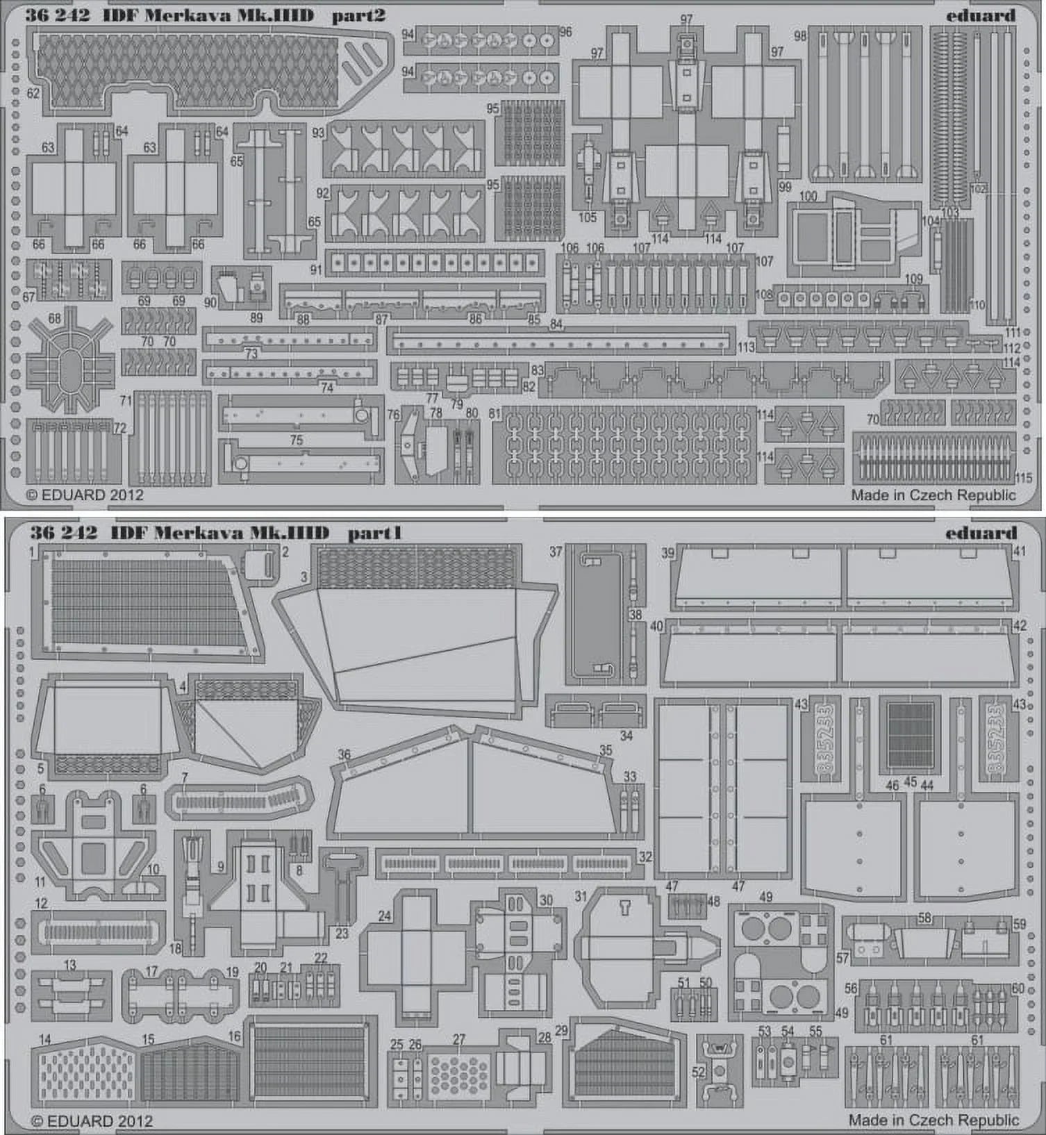 MGK Merkava 1/35 Armor- IDF D III for Mk