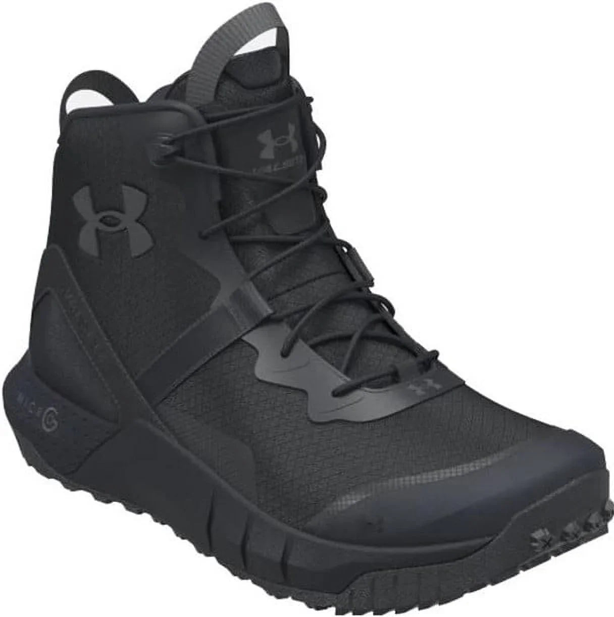 Armour Tactical Gray, (2E) G Micro Valsetz Under Wide Mid Boots, Black/Pitch 9W