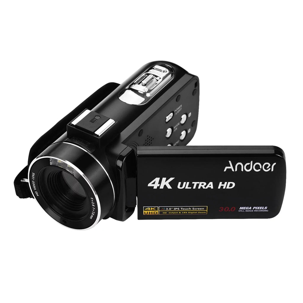 Camera,Inch 3.0 Burst 3.0 Inch Video Video Professional Camera 4K Inch Monitor IPS IPS Monitor Monitor AINN Andoer-2 DV Camera Handheld IPS Burst Video Function