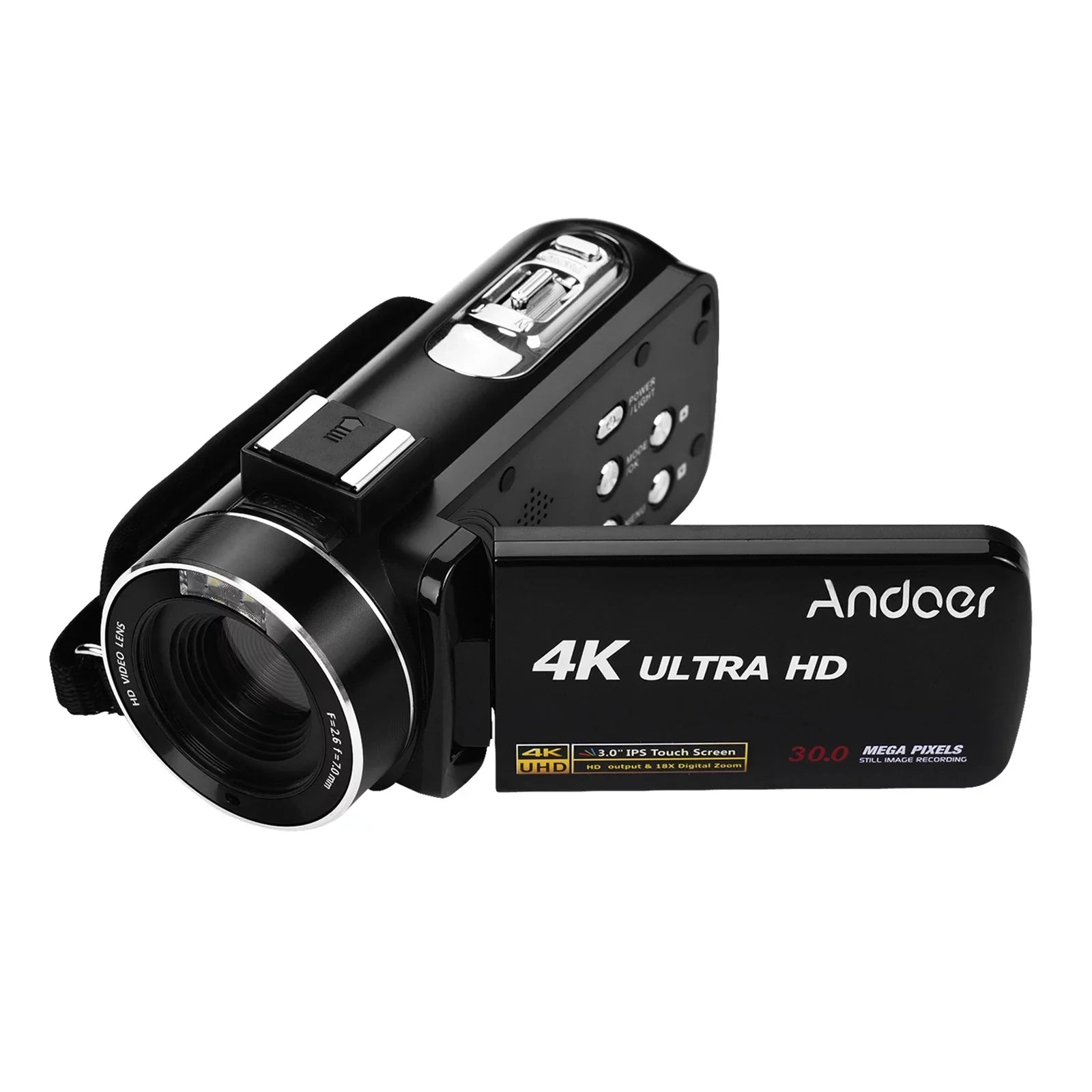 Camera,Inch 3.0 Burst 3.0 Inch Video Video Professional Camera 4K Inch Monitor IPS IPS Monitor Monitor AINN Andoer-2 DV Camera Handheld IPS Burst Video Function