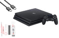 BOLT 1TB New) Cleaning Kit Gaming Bundle (Refurbished: Sony Pro Pre-Owned AXTION Cable With HDMI Black PlayStation 4 Like Console